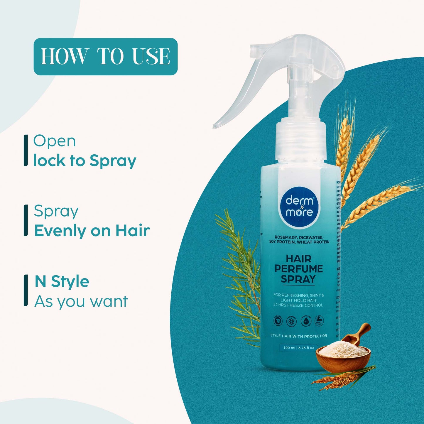 Hair Perfume Spray (Pack of 2)