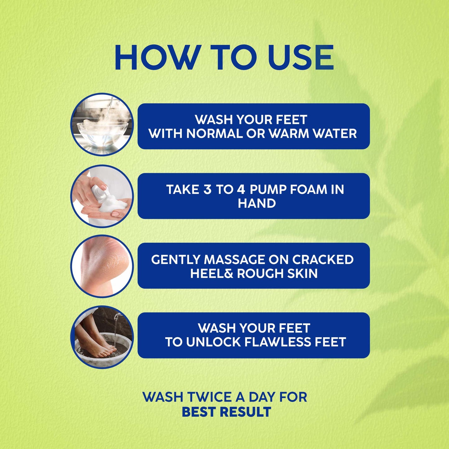 Foam Foot Wash (Pack of 2)