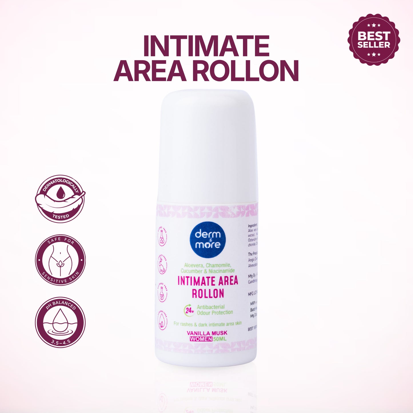 Intimate Area Rollon for Women