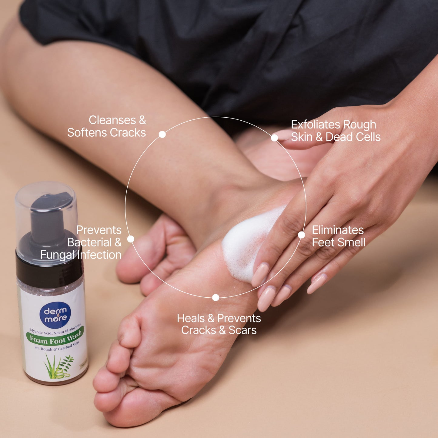 Foam Foot Wash