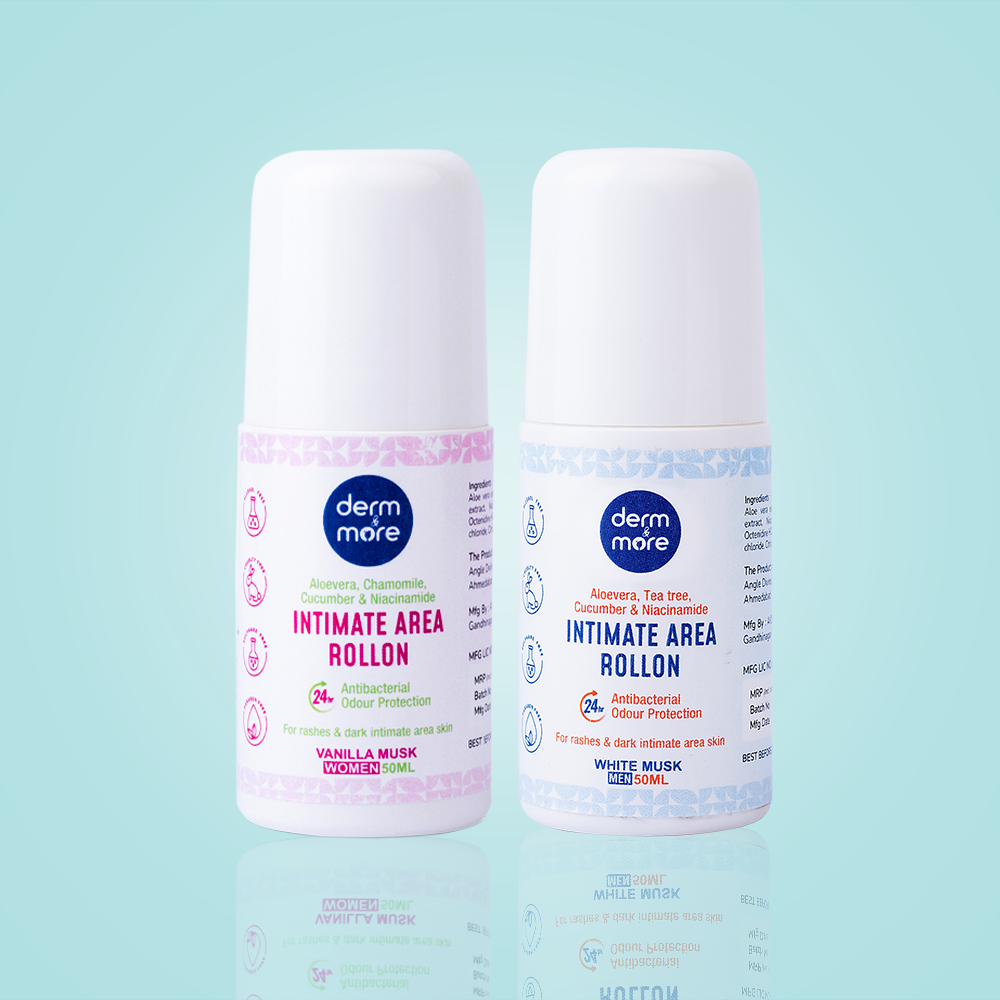 Combo Of Men Women Intimate Area Roll On